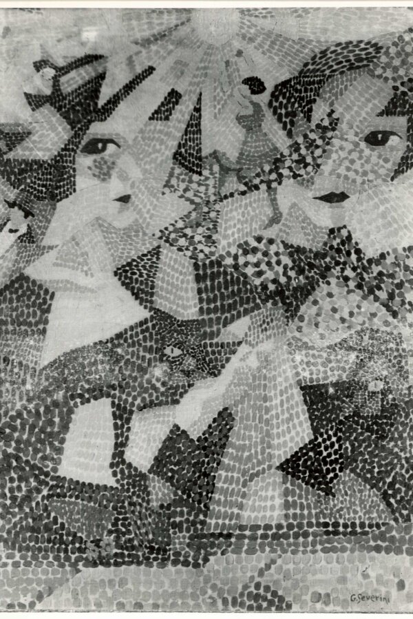 Gino Severini, Neklidná tanečnice, NGP; foto: Vladimír Fyman